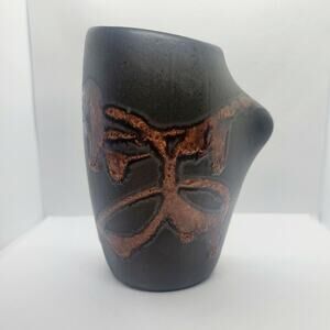 Vintage Mid Century Modern Laurentian Pottery Canada 12 OZ. Mug/Cup Textured